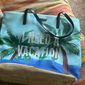 I Need A Vacation Kate Spade bag